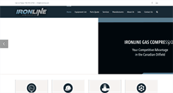 Desktop Screenshot of ironline.com